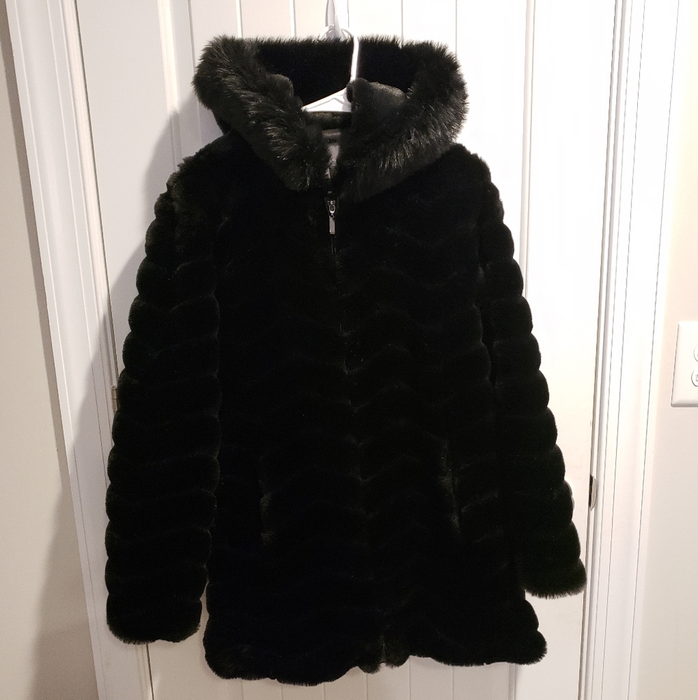 Womens Faux Fur Coat